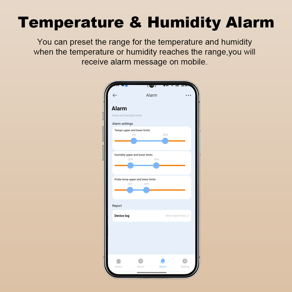 2026 New Tuya WiFi Humidity Te - Smart Home Monitoring recension och pris